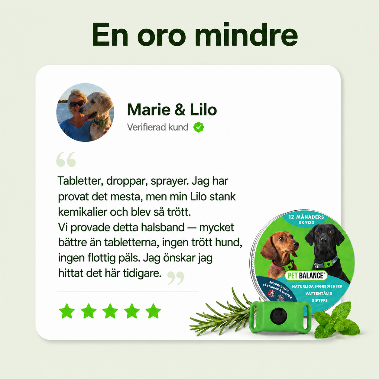 Naturlig Flåthalsbånd – Beskyttelse Uten Kjemikalier i Blodet