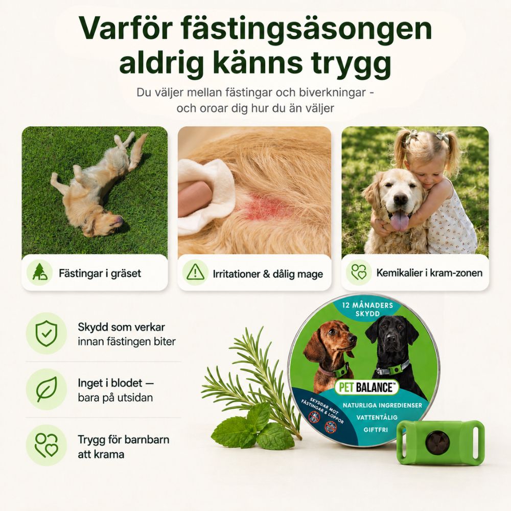 Naturlig Flåthalsbånd – Beskyttelse Uten Kjemikalier i Blodet